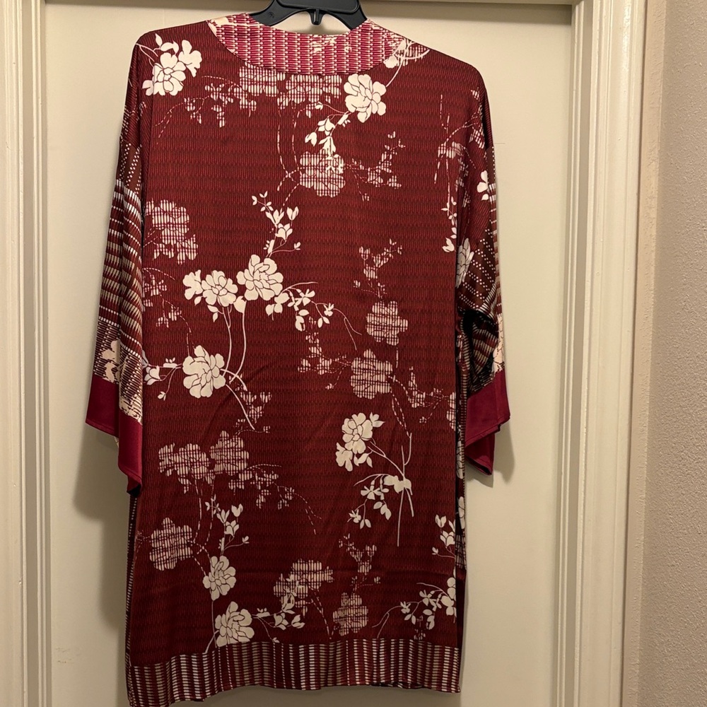 Chico's Multi Print Kimono Jacket - Picture 3 of 4